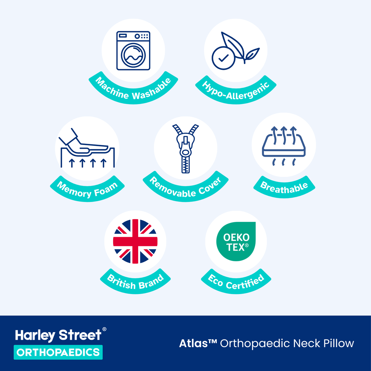 Orthopaedic Neck Support Pillow